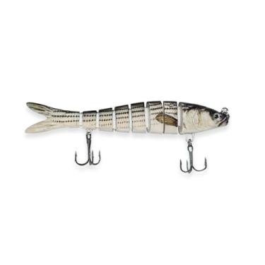 Imagem de Isca de natação biônica isca de pesca realista para robalo, truta, tipo de peixe, Walleye Pike Bluegill Salmão