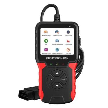 Imagem de Scanner OBD2 Multilíngue T06 Leitor De Códigos Ferramenta De Diagnósti
