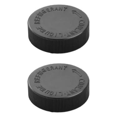 Imagem de 2 peças de tampas de reservatório de líquido de arrefecimento do motor compatíveis com Infiniti Renault - OEM # 21712-79900, substituição de tampa/tampa do tanque de água de arrefecimento