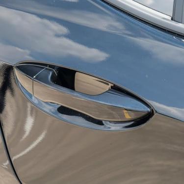 Imagem de Krobelus Maçaneta externa externa esquerda direita para Toyota Corolla 2014 2015 2016 2017 2018 (maçaneta traseira direita do lado do passageiro, preto brilhante)