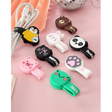 Imagem de Enrolador de cabo, fone de ouvido para celular, cabo de mouse, fio de dados de enroladores, enroladores, desenho animado Devil's-Claw BLC362-03