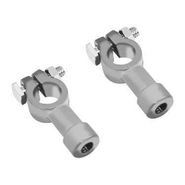 Imagem de QKYS 1 par de conectores de terminal de bateria de carro, pólos positivos e negativos, adaptadores de terminal de bateria, adaptador de bateria de poste superior profissional pesado para poste lateral