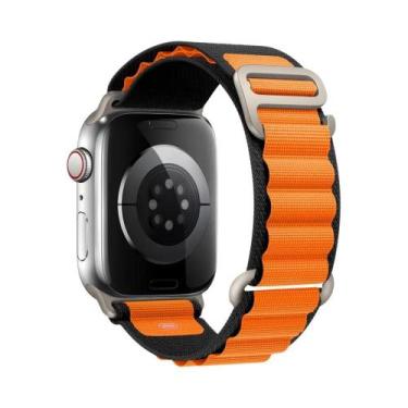 Imagem de Pulseiras De Relógio De Nylon Para Apple Watch Série 10 9 8 7 6 SE Ult