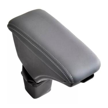 Imagem de Apoio de Braço Com Porta Objetos Para Astra Hatch/Sedan (Cinza - Costura Cinza)