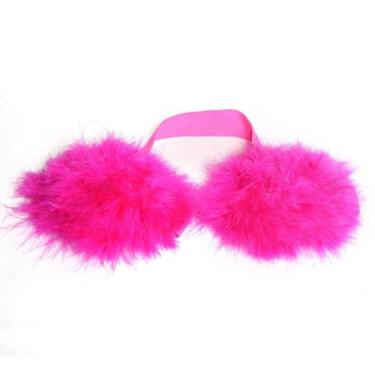 Imagem de Ombreira Rosa com Plumas - Ideal para Carnaval - Abrakadabra, UNICA, U