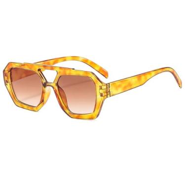 Imagem de Óculos de Sol Feminino Candy Colors com Ponte Dupla e Rebites para Esportes ao Ar Livre, Corrida e Ciclismo, Tamanho 11