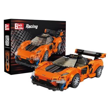 Imagem de Block Builder McLaren Senna Racing Car Building Block Set. Newly Designed Racing Car Building Blocks for Kids and Adults