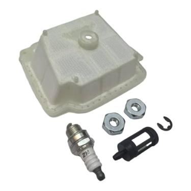 Imagem de Zrbectay 1135 120 1600 Barra de filtro de combustível de ar vela de ignição compatível com motosserra MS341 MS361