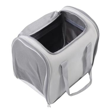Imagem de ASHATA Estojo de Transporte para Gatos, Transportadores de Viagem Dobráveis ​​para Animais de Estimação Com Alça de Ombro e Almofada Removível, Bolsa de Transporte para Filhotes de Malha, até 15