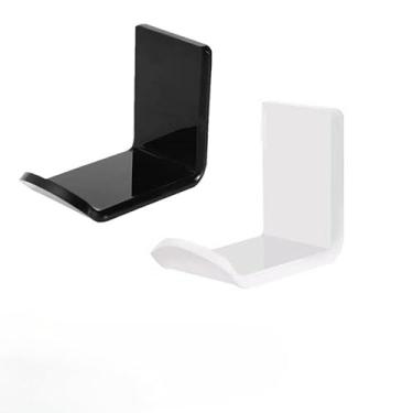 Imagem de Suporte para Headset Gamer, Suporte de Parede para Fone de Ouvido (01 Preto + 01 Branco)