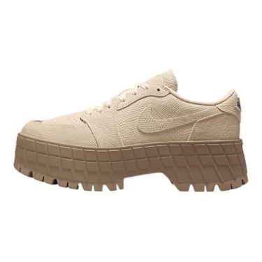 Imagem de Tênis feminino Air Jordan 1 Brooklyn Low (HF3184-200, Rattan/Camuflagem deserto), Rattan/Rattan/Camuflagem do deserto, 40