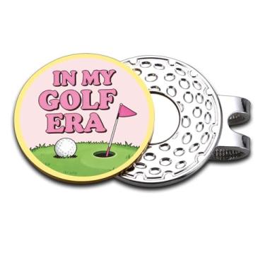 Imagem de Meias de golfe para mulheres, acessórios de golfe, presentes para golfistas, marcador de bola de golfe com clipe magnético para chapéu rosa, material de golfe, meninas, amantes, fãs, Natal, golfe