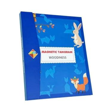 Imagem de Quebra-Cabeças Magnéticos De Frações Montessori Brinquedos Educativos 