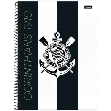 Imagem de CAD.UNIV.CD.80F.1M.PT4 CORINTHIANS FSC