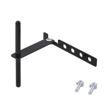 Imagem de Qagea Trava de porta de geladeira para trailer, trava de viagem para geladeira serve para espaçamento de orifício de 1-3/40.6 cm (versão estendida) (1 peça)