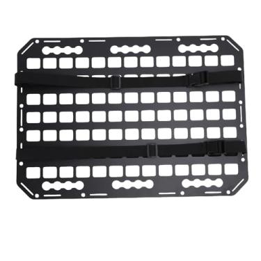 Imagem de Generic Painel Molle Cama de Caminhão, Organizador de Armazenamento de Alumínio de Alta Resistência de 21,26 X 15 X 0,08 pol.