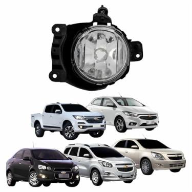 Imagem de Farol Auxiliar De Milha Gm Cobalt Onix Sonic Spin 2012 Até 2016 S10 2017 Até 2019 Lado Direito Passageiro