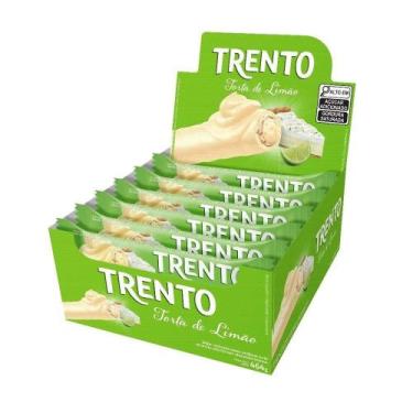 Imagem de Chocolate Trento Wafer Torta de Limão 29g - Embalagem com 16 Unidades