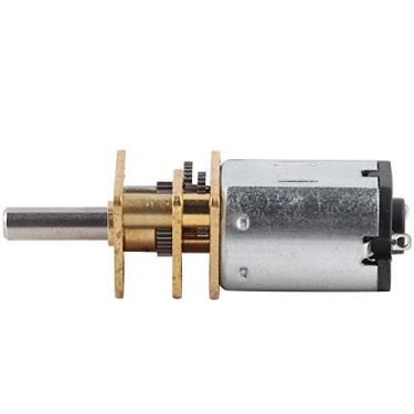 Imagem de Zerodis Motor de Engrenagem de Metal GA12-N20, 3V, 15-1000RPM, para Motor Elétrico de Projetos DIY (300 RPM)
