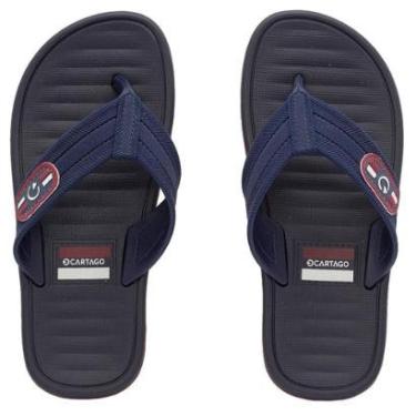 Imagem de Chinelo Infantil Menino Cartago Paris II 12468 Azul-Masculino