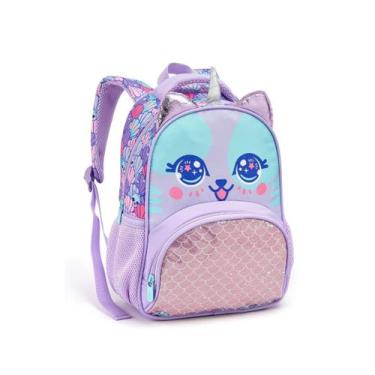 Imagem de Mochila Costas Creche Gatinha Panda Pré Escola Infantil - Seanite, Rox