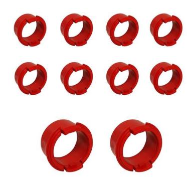 Imagem de KIT 10 Adaptador Para Condulete Eletroduto Pvc Vermelho 3/4 - Masster 