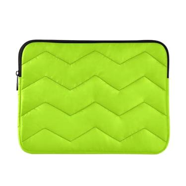 Imagem de Capa para laptop 13, 13,3, 14 polegadas verde limão à prova de choque capa protetora para notebook pasta capa de transporte