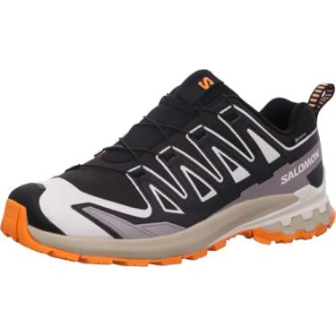 Imagem de SALOMON Tênis de corrida masculino XA PRO 3D Trail, Preto/Vanilla Ice/Açafrão, 45