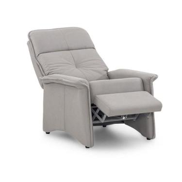 Imagem de Poltrona do Papai Reclinável Motorizada Herval Verona, Veludo Gelo