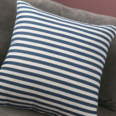 Imagem de Phefop Capa de Almofada para sofá, Estilo Nórdico, Capa de Almofada de Linho Quente Com Zíper Oculto para Sala de Estar, Quarto, Sofá-cama, Cadeira (45x45)