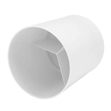 Imagem de GLOGLOW Suporte de Utensílio de Recipiente de Item, Giratório de 360 ​​graus, Material PP, Cesta de Pauzinhos, Recipiente de Armazenamento de Talheres para Armazenamento de Cozinha Doméstica (Branco)