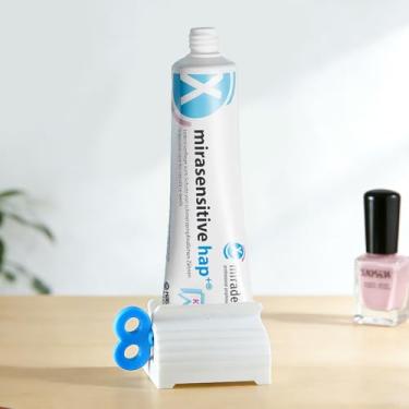 Imagem de Espremedor de pasta de dente, espremedor estilo rolo, dispensador, simples e prático