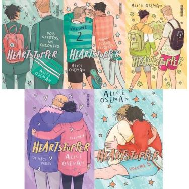 Imagem de Heartstopper vol.: 1,2,3,4,5 kit - SEGUINTE, 3