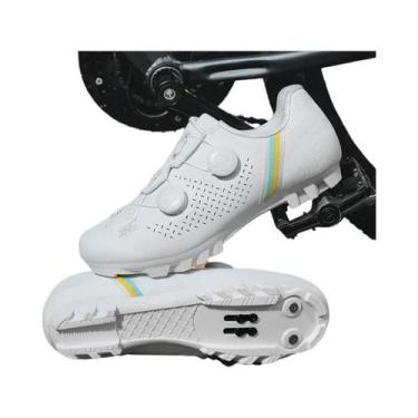 Imagem de Tênis De Ciclismo Para Corrida De Montanha Masculino Com Pedais Planos