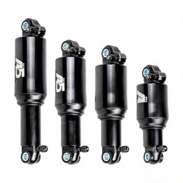 Imagem de Amortecedor de Ar Traseiro para Bicicleta com Regulagem Pressão Rebote Câmara Traseira Montanha Pasta Alumínio MTB Suspensão Kit Parafusos