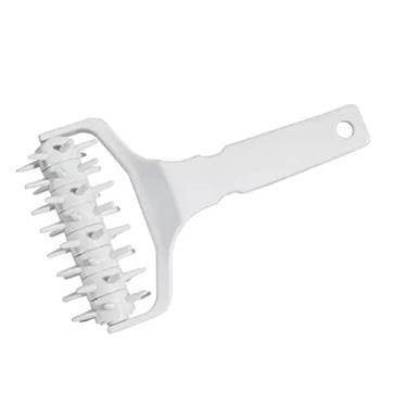 Imagem de Alomejor Docker de Massa, Rolo de Massa de Pizza de Plástico PP Com Alça Ergonômica (8,1 X 4,7 pol.) - Evita Bolhas para Pizza Caseira e Cozimento de Pastelaria