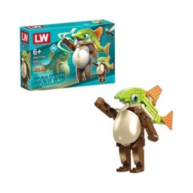 Imagem de Brinquedo De Blocos De Montar Para Crianças Tung Tung Sahur Tralalero 