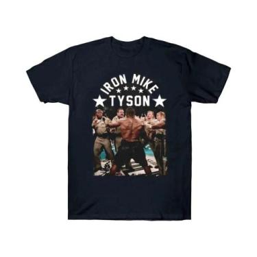 Imagem de Camiseta Masculina De Manga Curta Mike Tyson Boxing Champion Com Desig