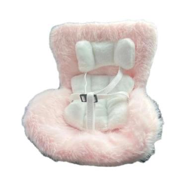 Imagem de Boneco De Carro Kawaii Labubu, Assento De Segurança Plush, Tratamento 