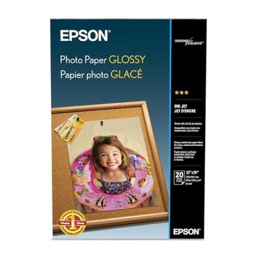 Imagem de Epson Papel fotográfico brilhante, 33 x 48 cm, 20 folhas (S041143)