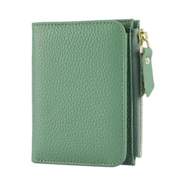 Imagem de Carteira Curta Unissex Fofa Com RFID, Luxuosa, Com Zíper, Bolsa Slim P