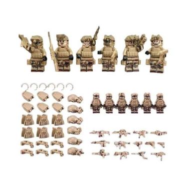 Imagem de Brinquedos De Blocos De Montar Mini Bonecos Humanoides Para Crianças, 