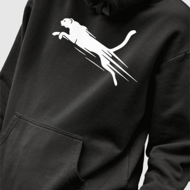 Imagem de Blusa Moletom Genuine Grit Masculina Estampada Algodão 30.1 Leopardo, 