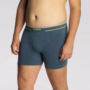 Imagem de Cueca Boxer Plus Size Lupo 17800-001 Microfibra, XXXG