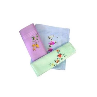 Imagem de Lenços Presidente 3 Unidades 137 Pintados à Mão - 100% algodão-Masculino