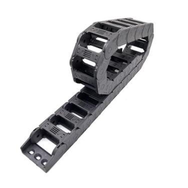 Imagem de Equipamento Industrial Corrente de Arrasto de 1 Metro Cabo Transportador Tipo de Ponte de Reboque para Máquinas de Roteador CNC Correntes de Transmissão (R100, 25 x 38 mm)