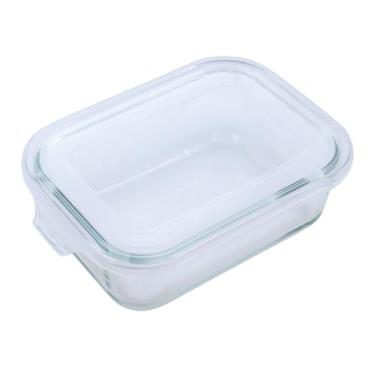 Imagem de Pote de Vidro com Tampa Hermética para Armazenamento de Alimentos,Livre de BPA e Multiuso (640 ML)