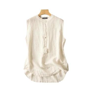 Imagem de Blusa Feminina De Verão Sem Mangas, Camisa Elegante ZANZEA, Top Casual