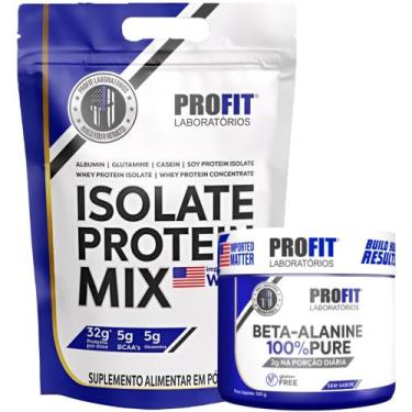Imagem de Whey Isolado 1,8kg + Beta Alanina 100% Pura 120g - Profit, Banana com 