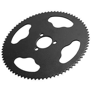 Imagem de CUOFYUNL 25H 78 Roda Dentada de Aço Preto Pedaleira Dura Adequado para Mini Motocicleta 47/49cc/ATV/Kart